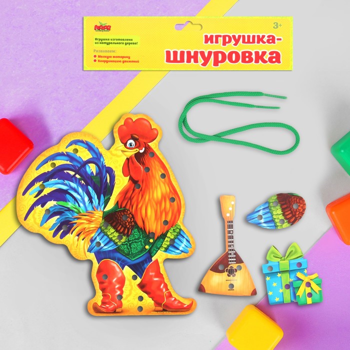 Шнуровка фигурная "Петушок"