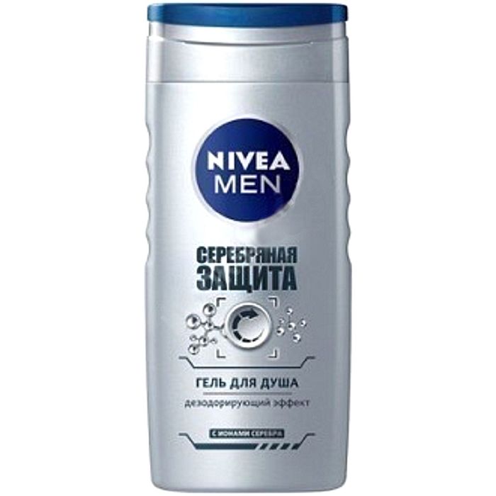 Гель для душа Nivea "Серебряная защита", 250 мл