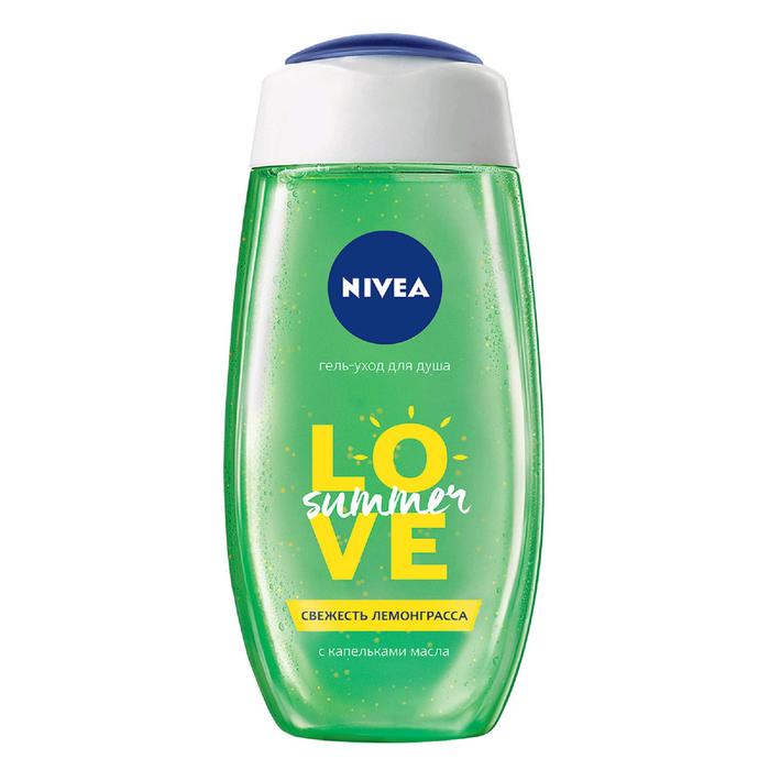 Гель для душа Nivea "Свежесть Лемонграсса", 250 мл