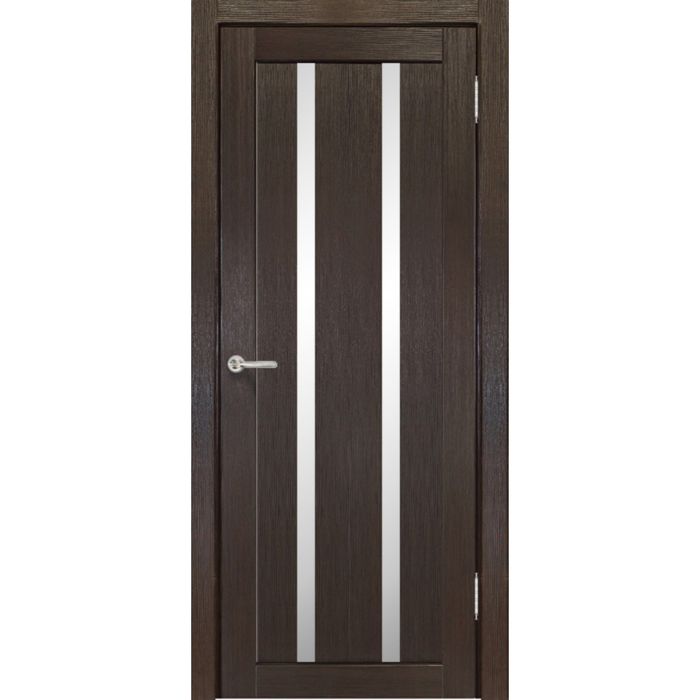 Дверное полотно остекленное Сицилия Венге 2000х700