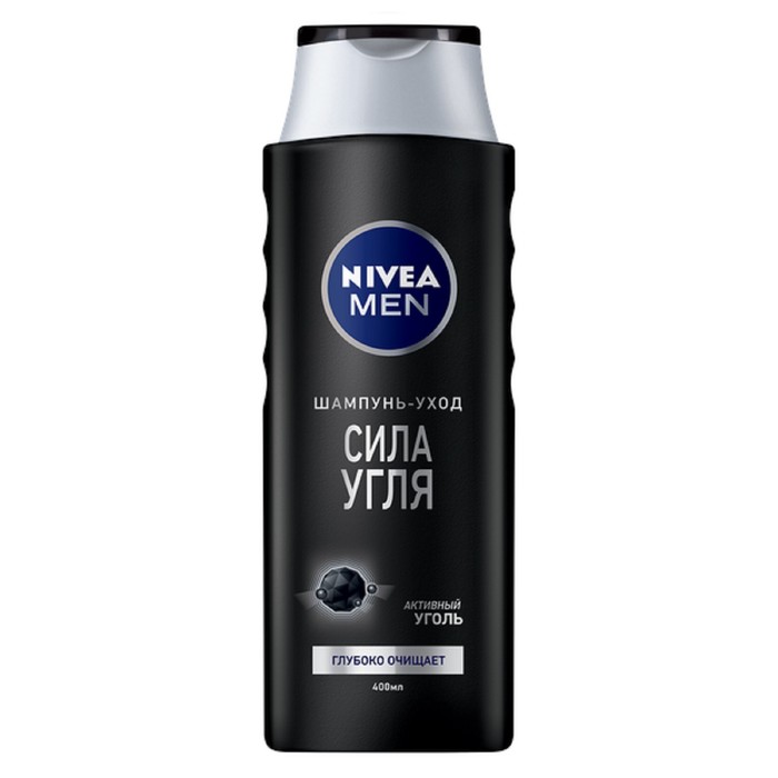 Шампунь для волос Nivea "Сила угля", 400 мл