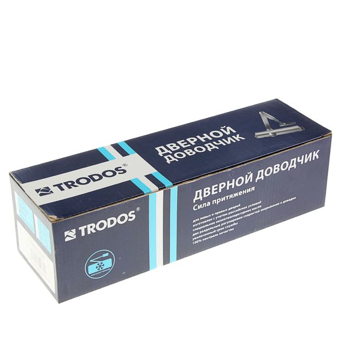 Доводчик дверной TRODOS TD-100, цвет золото