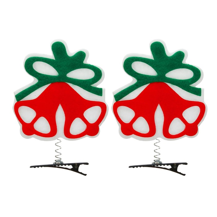 Карнавальный зажим "Колокольчики", набор 2 шт.