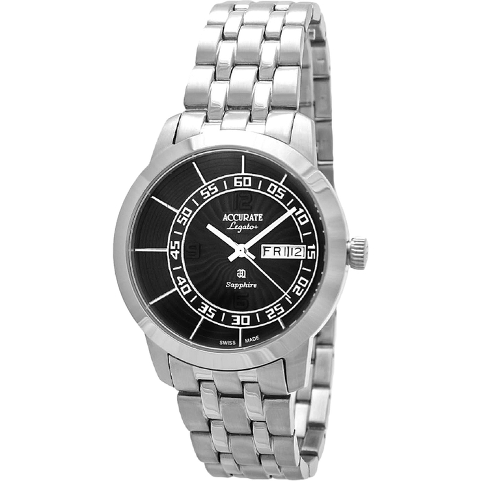 Часы наручные мужские ACCURATE AMQ1893 black