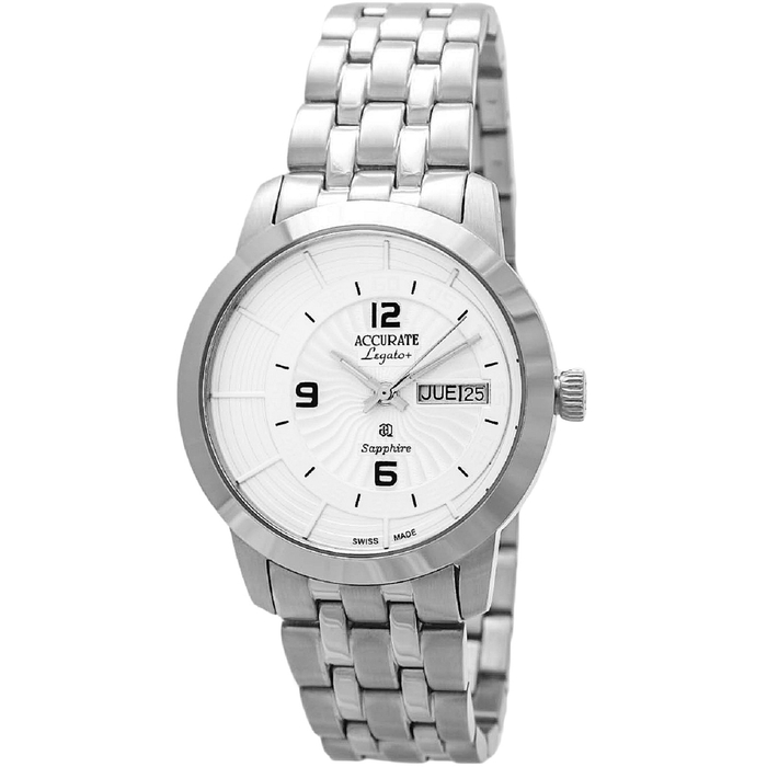 Часы наручные мужские ACCURATE AMQ1893 white