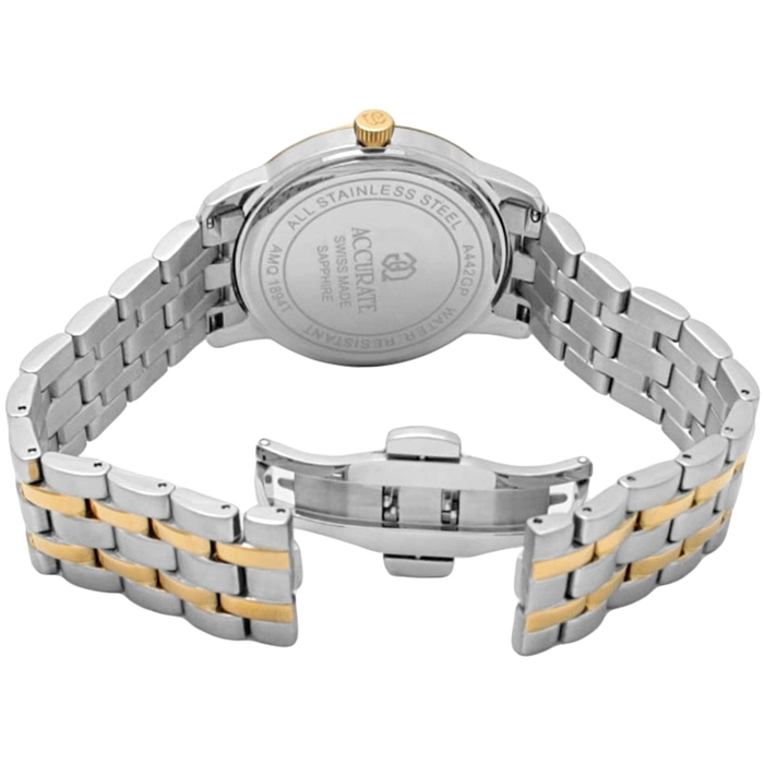 Часы наручные мужские ACCURATE AMQ1894T white