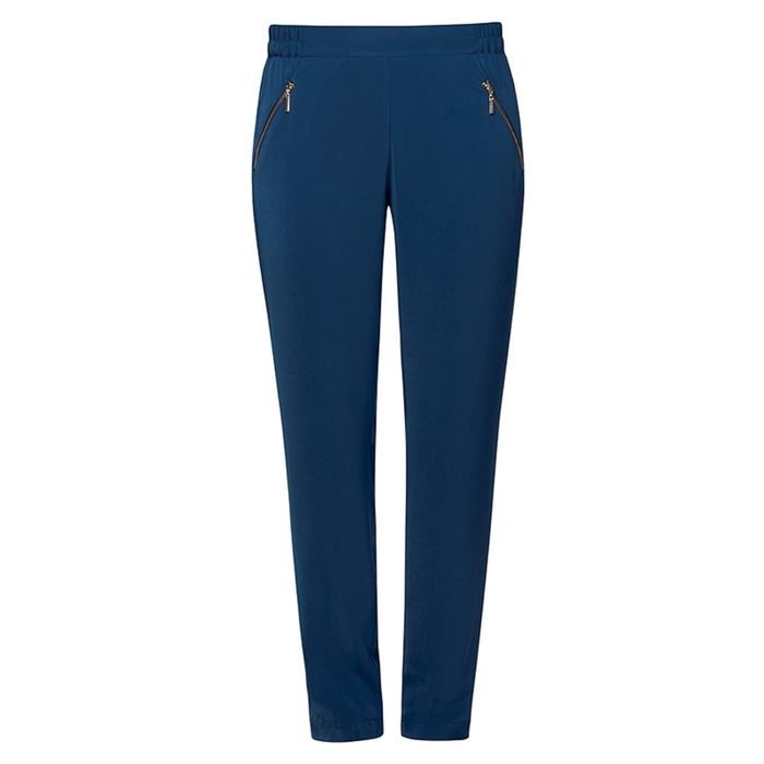 Брюки женские, размер S, цвет тёмно-синий