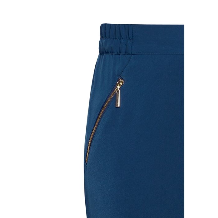 Брюки женские, размер S, цвет тёмно-синий