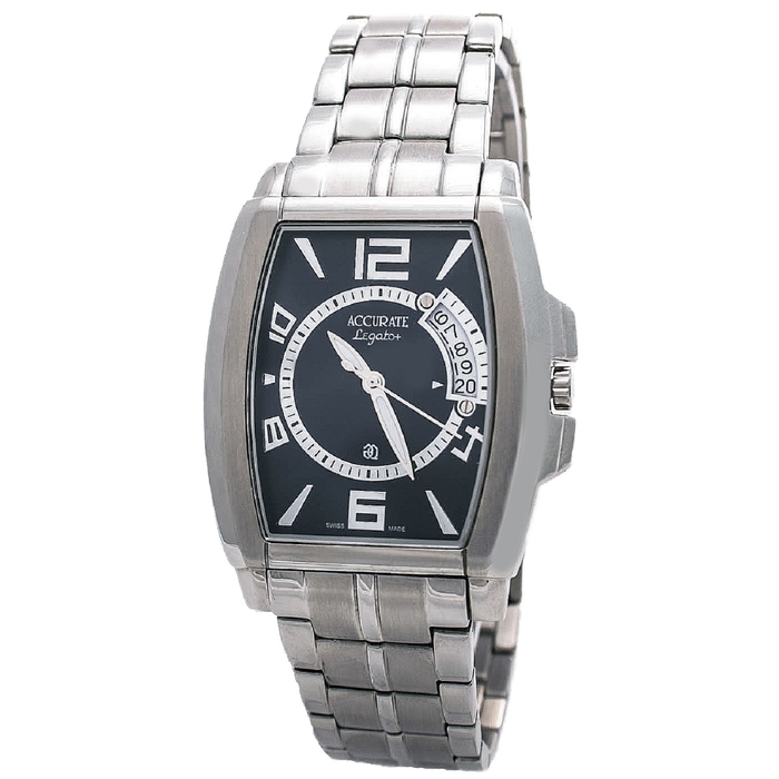 Часы наручные мужские ACCURATE AMQ1605 black