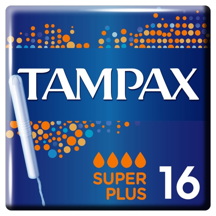Тампоны «Tampax» Compak Super Plus, с аппликатором, 16 шт