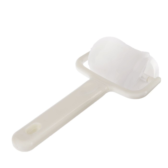 Ролик для вырезания кругов из теста d=6 см "Радуга" 17х8х3,7 см, цвета МИКС