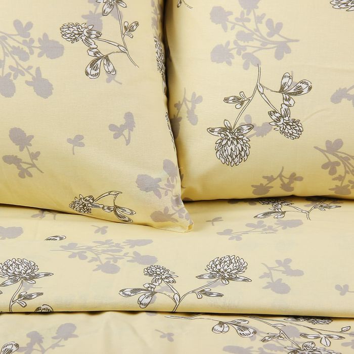 Постельное бельё "Этель" 1,5 сп., Провинция, размер 143х215 см, 150х214 см, 70х70 см - 2 шт., 100% хлопок, поплин, 125 г/м2