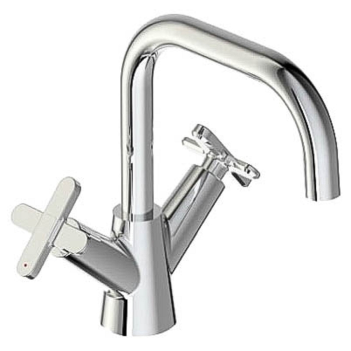 Смеситель для раковины Vidima "ВидимаАрт", излив 154 мм, без донного клапана, хром