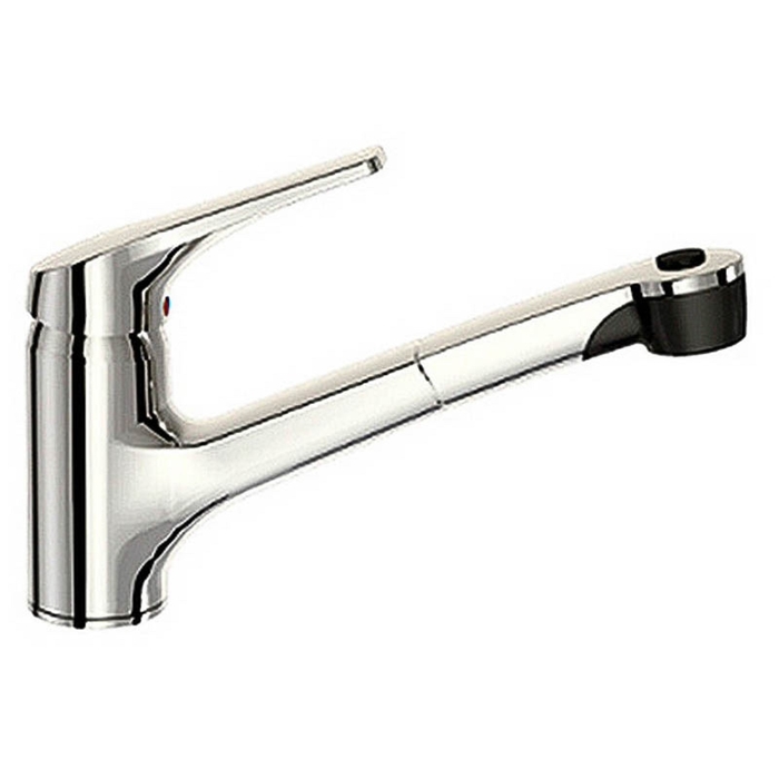 Смеситель для кухни Vidima "Видима Стрим", с вытяжным душем, хром