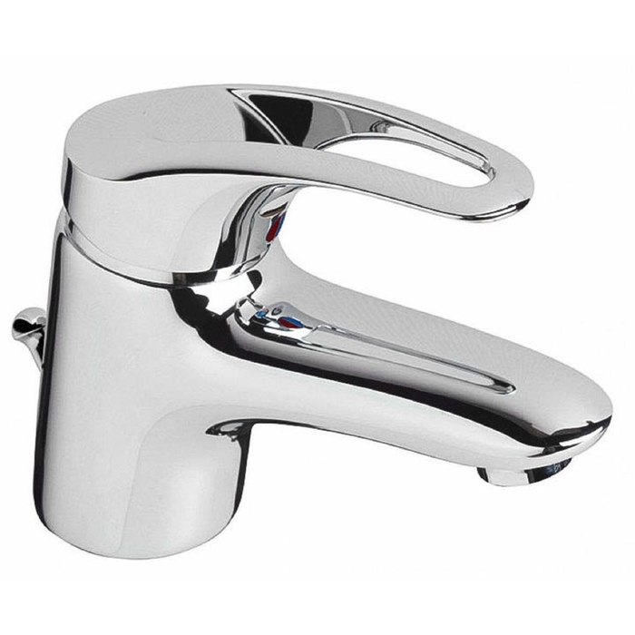 Смеситель для раковины Vidima "Видима Стрим", без донного клапана, поворотный корпус, хром