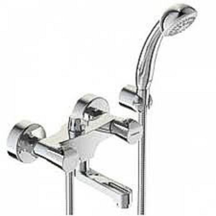 Смеситель для ванны Vidima "ВидимаНео", литой излив 100 мм, хром