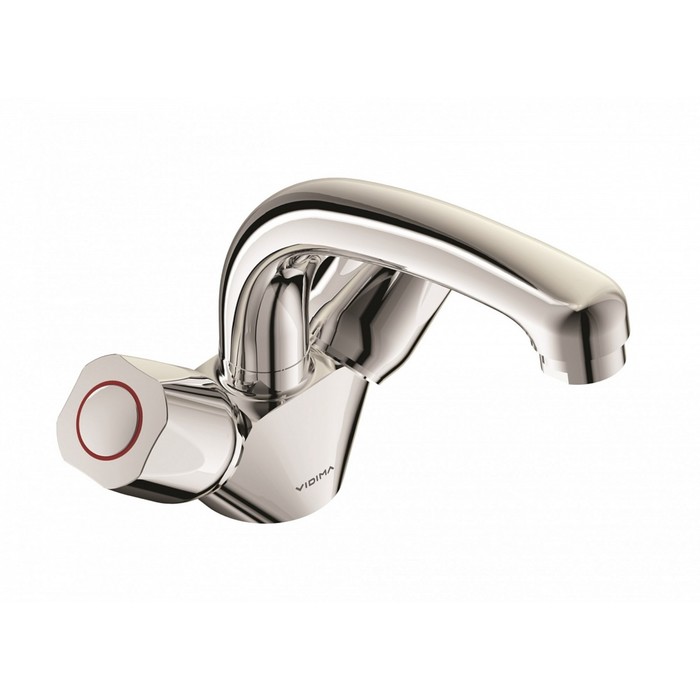 Смеситель для раковины Vidima "Искар", литой излив, хром