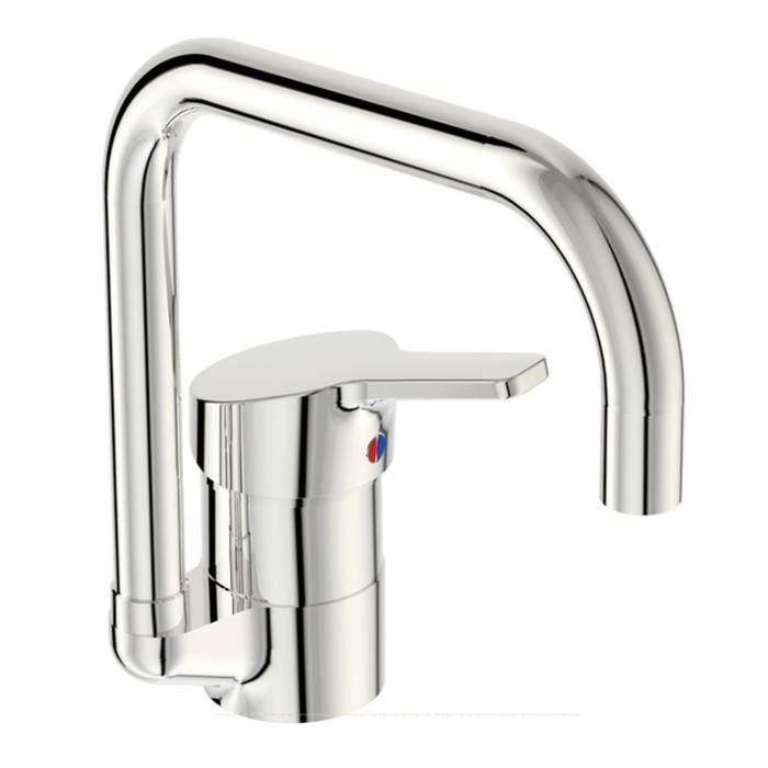 Смеситель для кухни Vidima "Видима Форм", излив 200 мм, хром