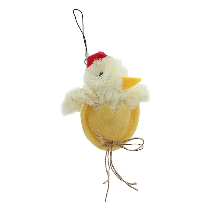 Мягкая игрушка-подвеска "Петушок", цвета МИКС