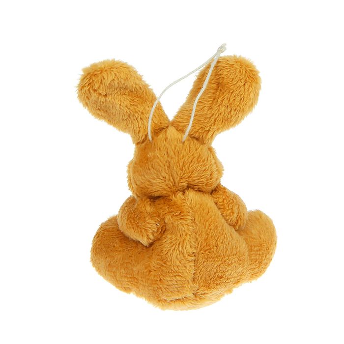 Мягкая игрушка-подвеска "Зайка с сердечком", цвета МИКС