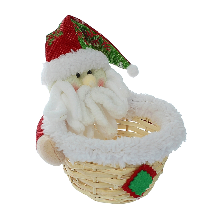 Конфетница "Дед Мороз с бородой", 100 г