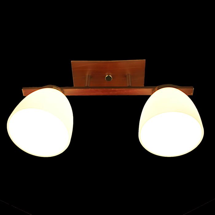 Люстра еврокаркас "Камилла" 2 рожка, МИКС