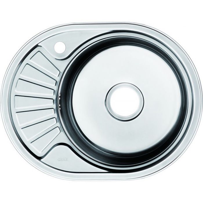 Мойка для кухни IDDIS Suno S, SUN60SRi77, шелк, чаша справа, 600х470 мм