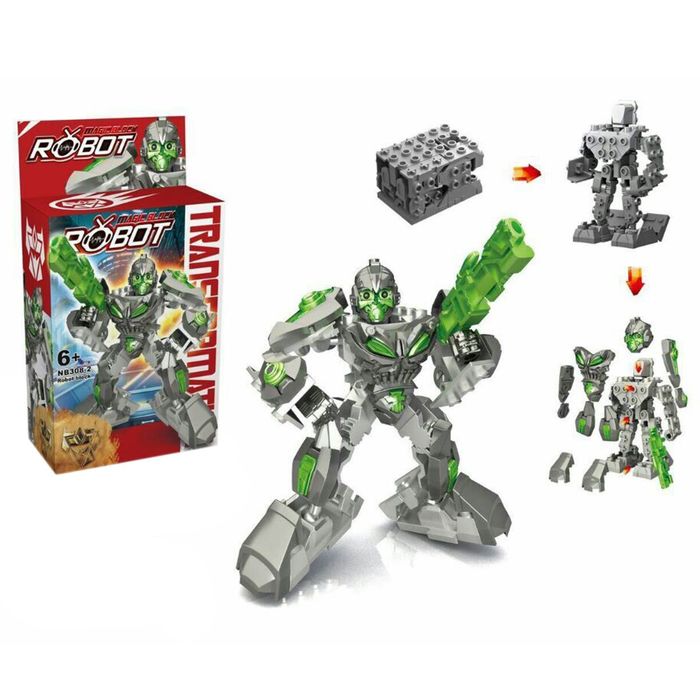 Конструктор «Робот», 48 деталей, МИКС