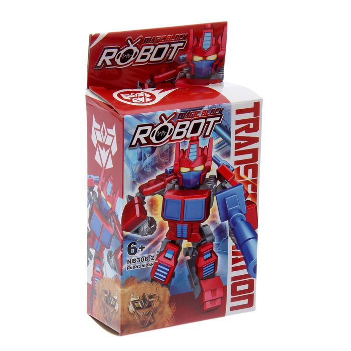 Конструктор «Робот», 48 деталей, МИКС