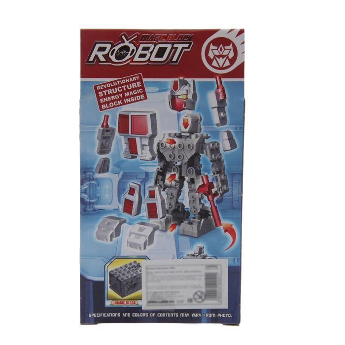 Конструктор «Робот», 48 деталей, МИКС