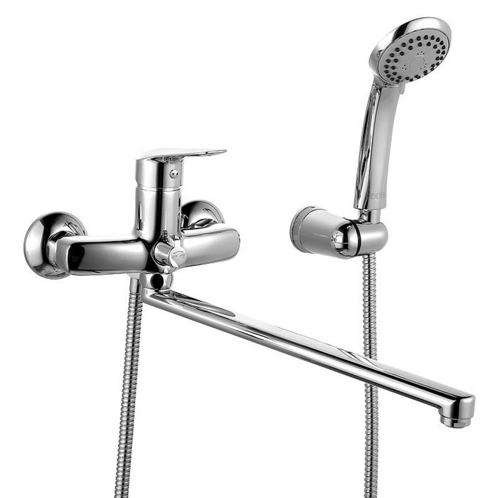 Смеситель для ванны IDDIS Torr, TORSBL2i10, с длинным изливом