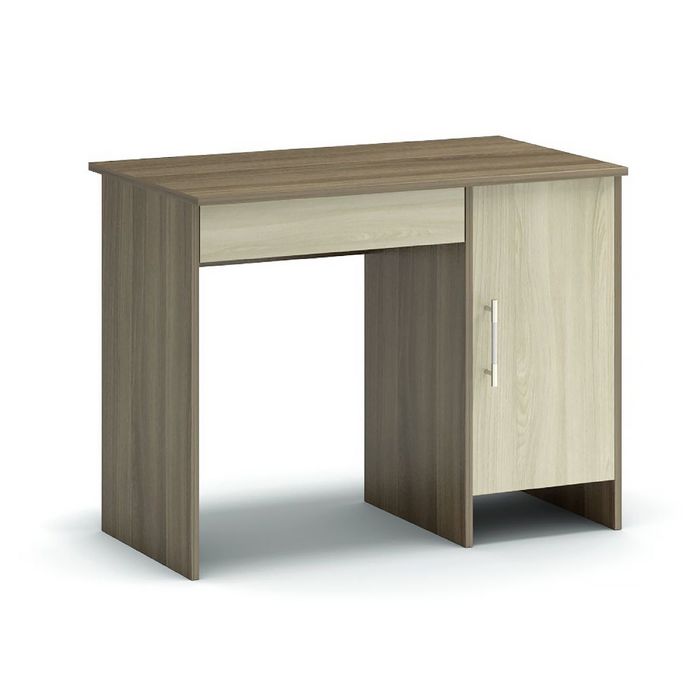Стол письменный СП-2, 957 × 510 × 742 мм, цвет «ясень шимо тёмный» / «ясень шимо светлый»