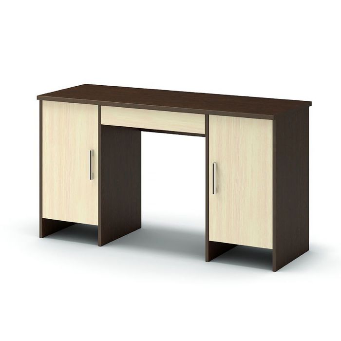 Стол письменный СП-2/1 1308х510х742 венге/дуб млечный