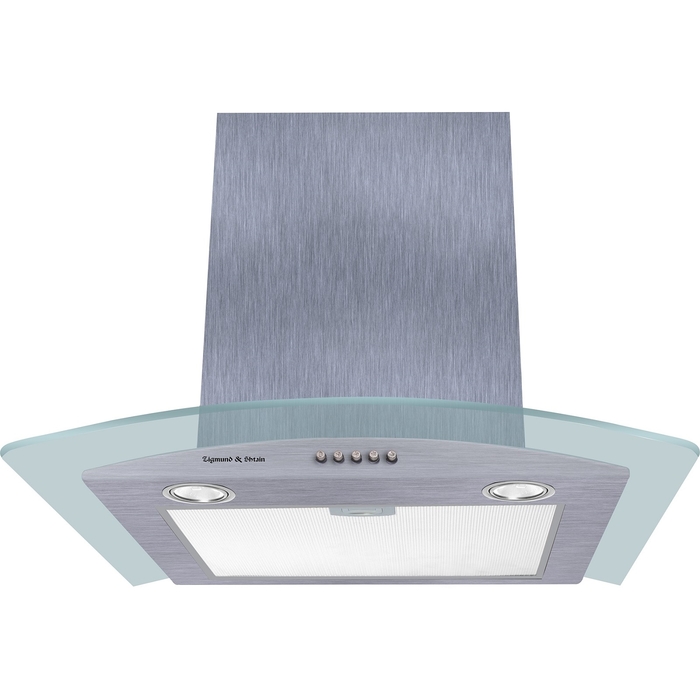 Вытяжка Zigmund & Shtain K 266.91 S, серебристый/стекло