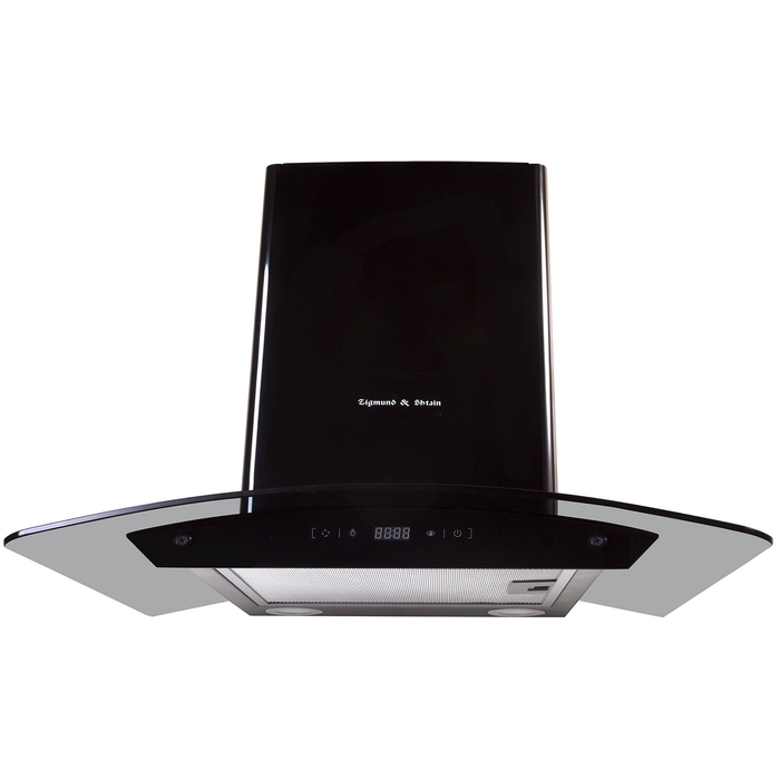 Вытяжка Zigmund & Shtain K 246.91 S, черный/стекло