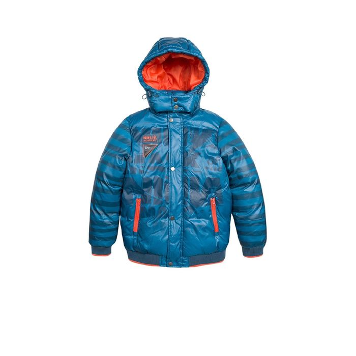 Куртка для мальчиков, возраст 7 лет, цвет морская волна