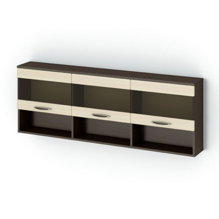 Полка  Виконт  1500х240х556  венге/дуб млечный