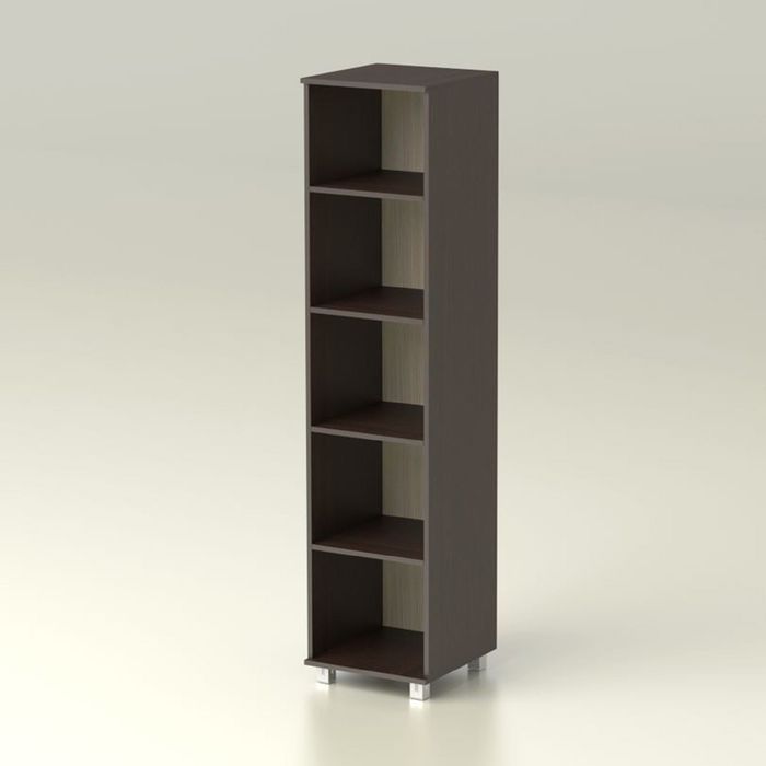 Шкаф Бета 1 429х445х1857 венге/дуб млечный