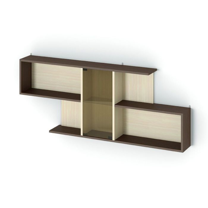 Полка Д 20 1424х206х588  венге/дуб млечный