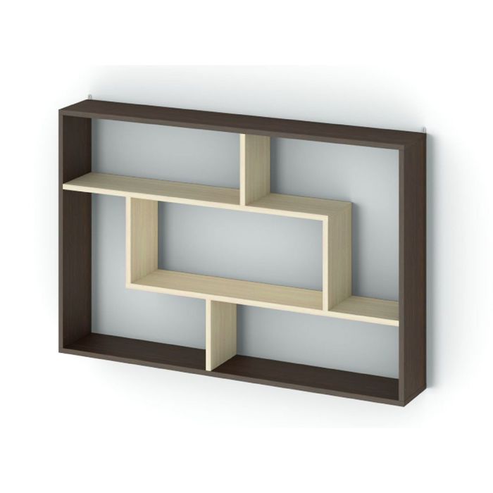 Полка Д 22 1144х206х774  венге/дуб млечный