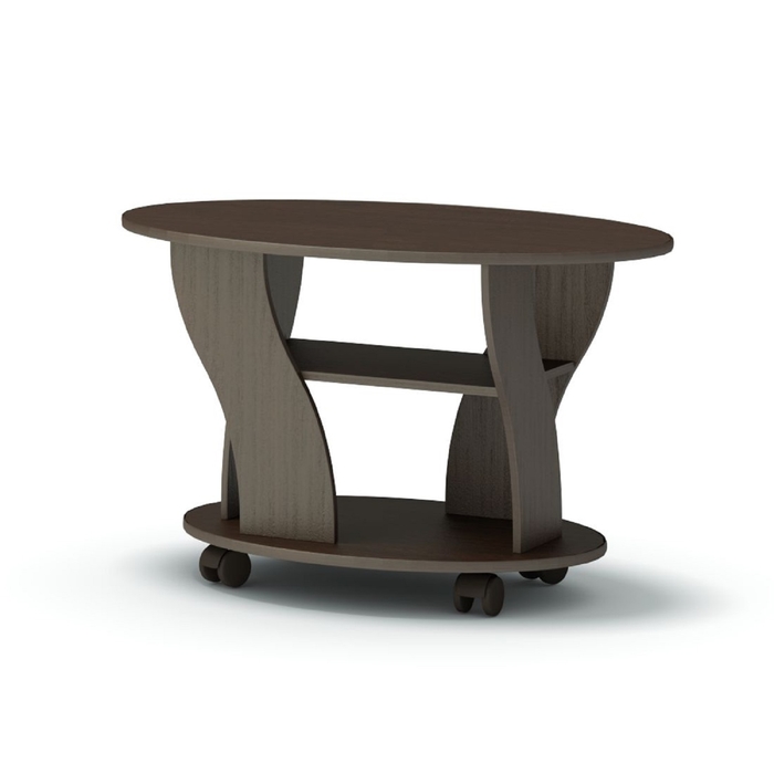 Стол журнальный Волна 955х605х540 венге