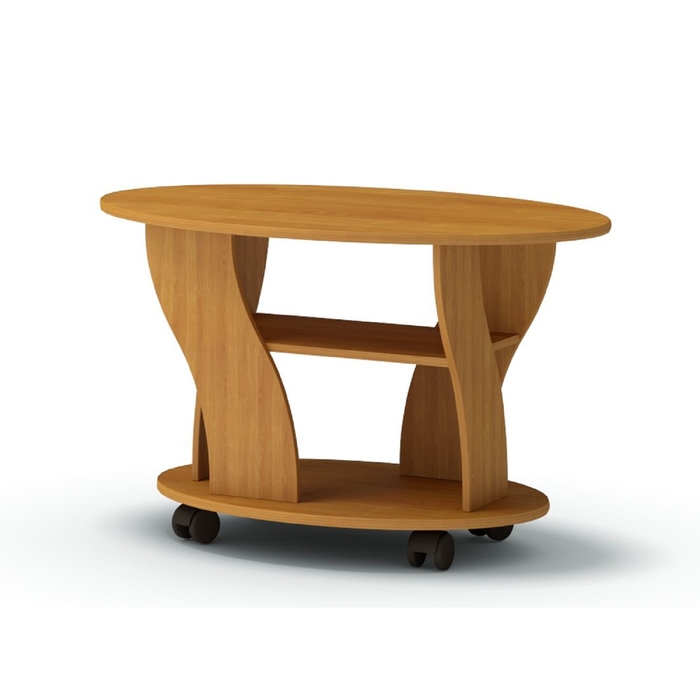 Стол журнальный Волна 955х605х540 вишня