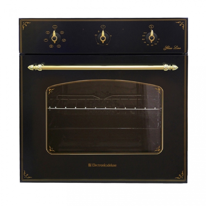Духовой шкаф Electronicsdeluxe 6006.03 эшв- 008, черный матовый