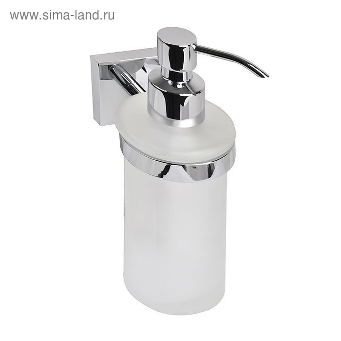 Дозатор для жидкого мыла IDDIS Mirro Plus, EDIMBG0i46,  матовое стекло, латунь