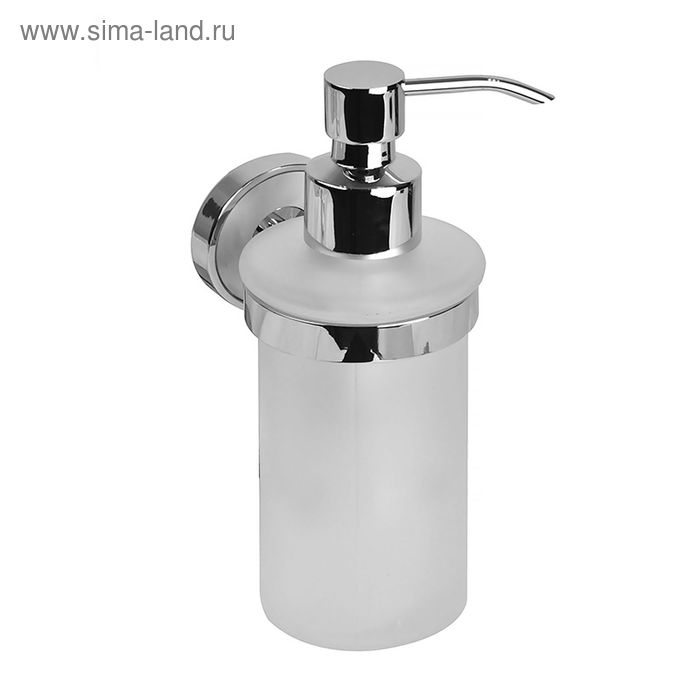 Дозатор для жидкого мыла IDDIS Calipso, CALMBG0i46,  матовое стекло, латунь