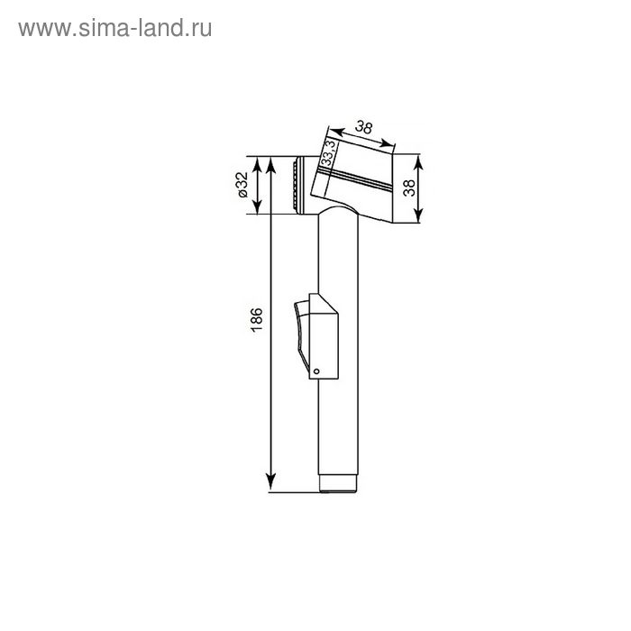 

Душевой комплект IDDIS 0101F15I20, гигиенический