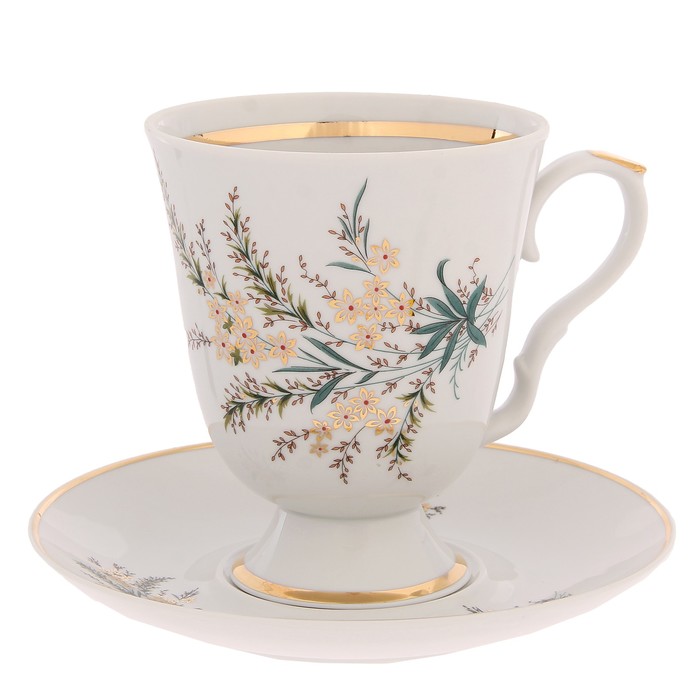 Бокал с блюдцем 600 мл "Классический. Нина"