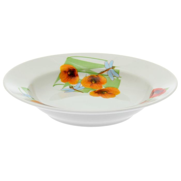 Тарелка глубокая 20 см "Гладкий край"