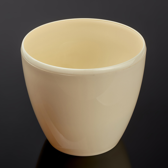 Горшок 4 л Deco Twin, цвет крем