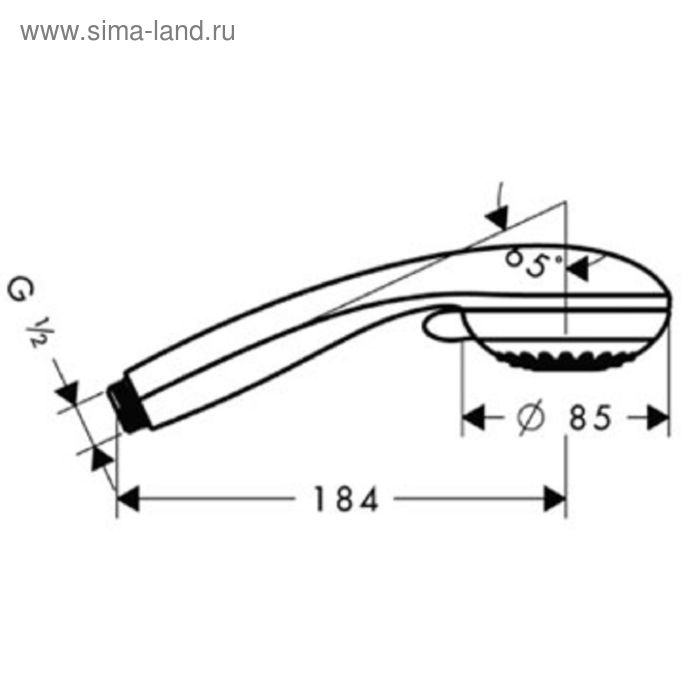 

Ручной душ Hansgrohe Crometta 85 Multi